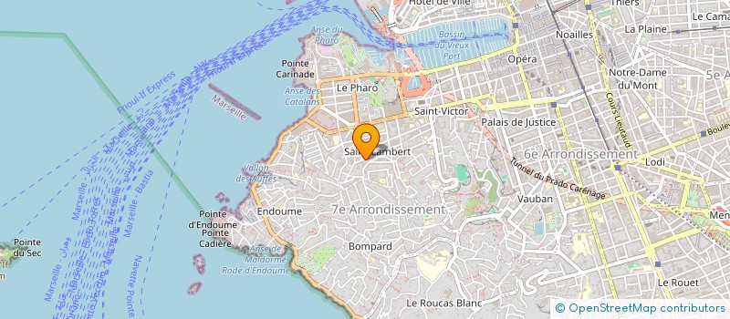 localisation de l'entreprise MADAME AMANDINE CHETAIL à MARSEILLE