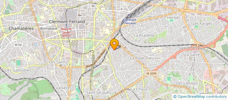 localisation de l'entreprise MADAME AMANDINE CHEVALIER  CHANONAT