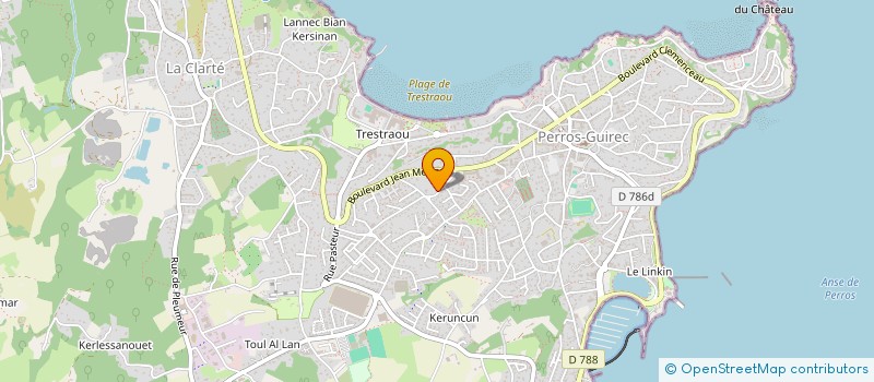 localisation de l'entreprise MADAME AMANDINE CHICOT  PERROS-GUIREC