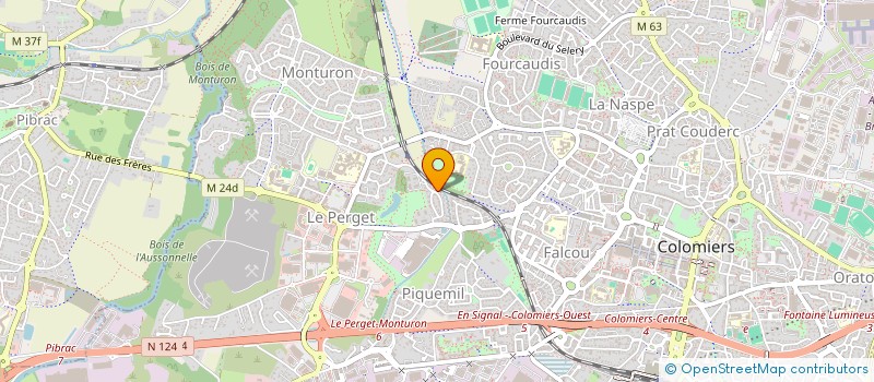localisation de l'entreprise MADAME AMANDINE CHINETTE  COLOMIERS