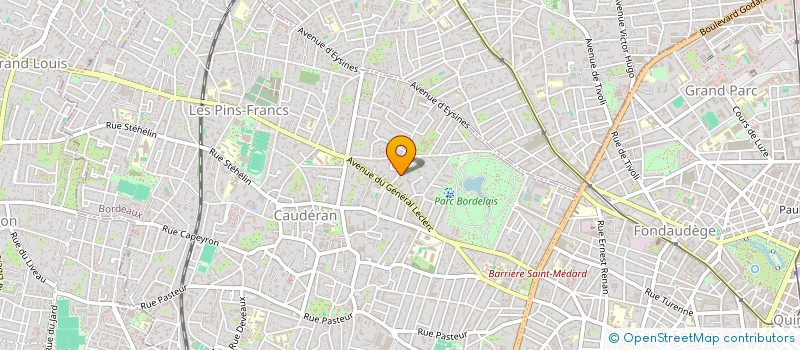 localisation de l'entreprise MADAME AMANDINE CHOLLIER  BORDEAUX