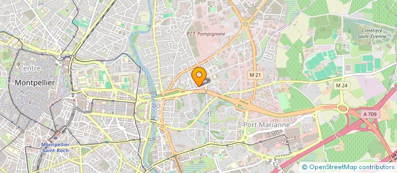 localisation de l'entreprise MADAME AMANDINE CHRISTOFOLI à MONTPELLIER