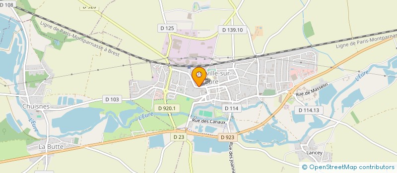 localisation de l'entreprise MADAME AMANDINE CIERPISZ à COURVILLE-SUR-EURE