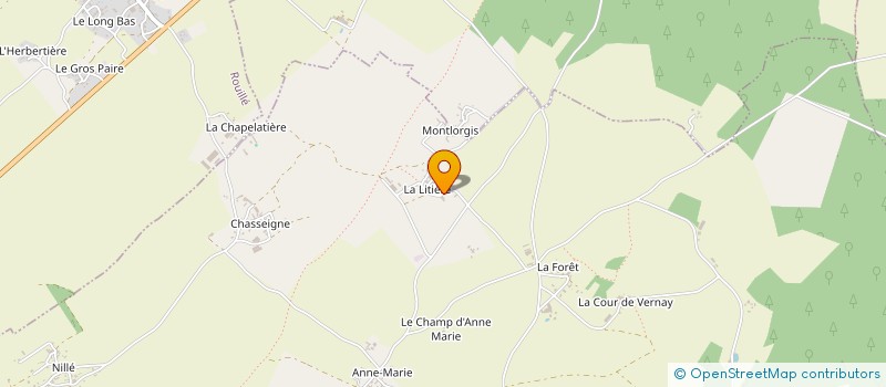 localisation de l'entreprise MADAME AMANDINE CLAUSSE à SAINT-SAUVANT