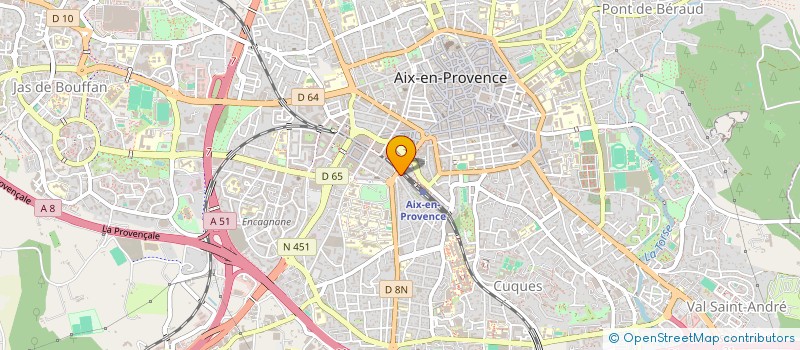 localisation de l'entreprise MADAME AMANDINE COEROLI à AIX-EN-PROVENCE