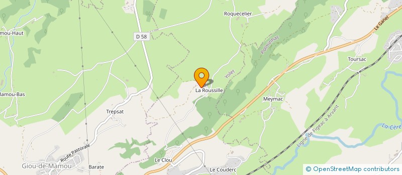 localisation de l'entreprise MADAME AMANDINE COLIGNON à TEISSIERES-LES-BOULIES