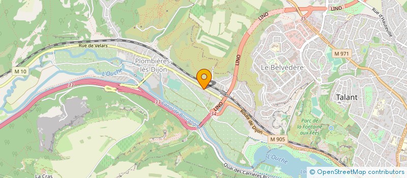 localisation de l'entreprise MADAME AMANDINE COLIN  PLOMBIERES-LES-DIJON