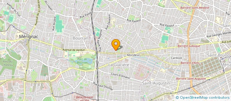 localisation de l'entreprise MADAME AMANDINE COLL  BORDEAUX