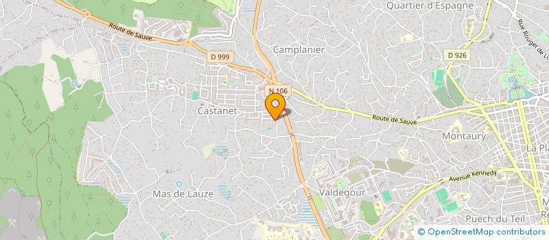 localisation de l'entreprise MADAME AMANDINE COLLADO  NIMES