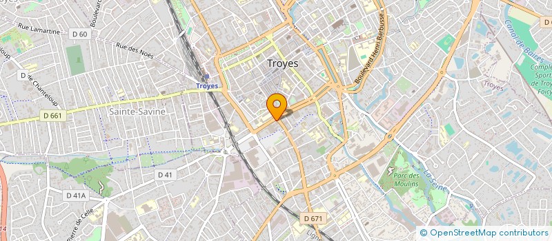 localisation de l'entreprise MADAME AMANDINE COULON à TROYES