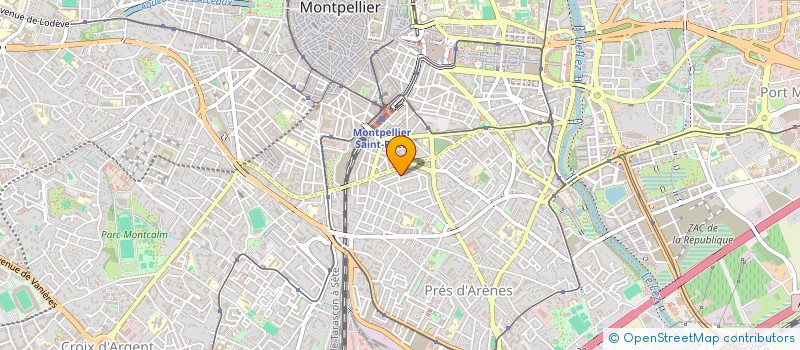 localisation de l'entreprise MADAME AMANDINE CUBAYNES à MONTPELLIER