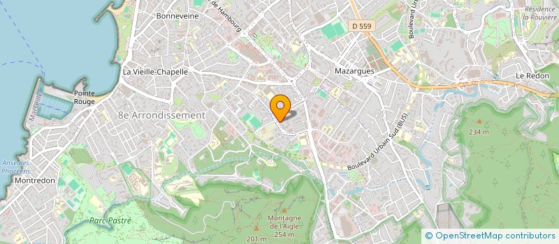 localisation de l'entreprise MADAME AMANDINE CUELLO GIACALONE à MARSEILLE