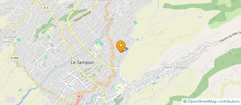 localisation de l'entreprise MADAME AMANDINE DAGNICOURT  LE TAMPON