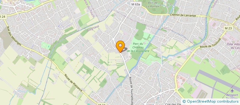 localisation de l'entreprise MADAME AMANDINE DAL-COL  TOULOUSE