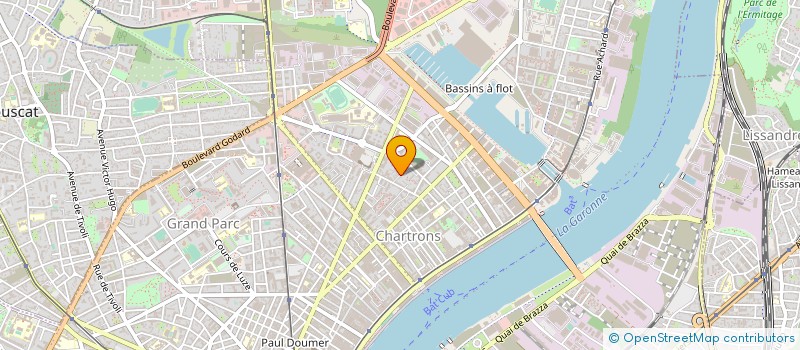 localisation de l'entreprise MADAME AMANDINE DAMDJA ZOUETOM  BORDEAUX