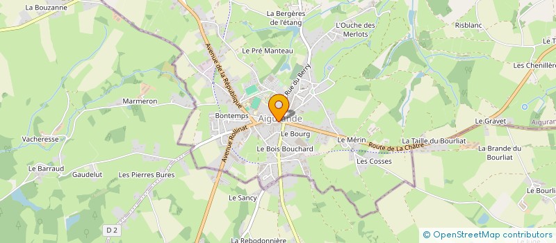 localisation de l'entreprise MADAME AMANDINE DARCHY à LOURDOUEIX-SAINT-MICHEL