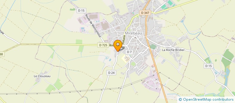 localisation de l'entreprise MADAME AMANDINE DARRIET  AMBERRE