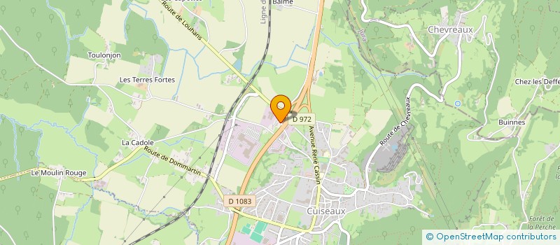 localisation de l'entreprise MADAME AMANDINE DE LILLA  CUISEAUX