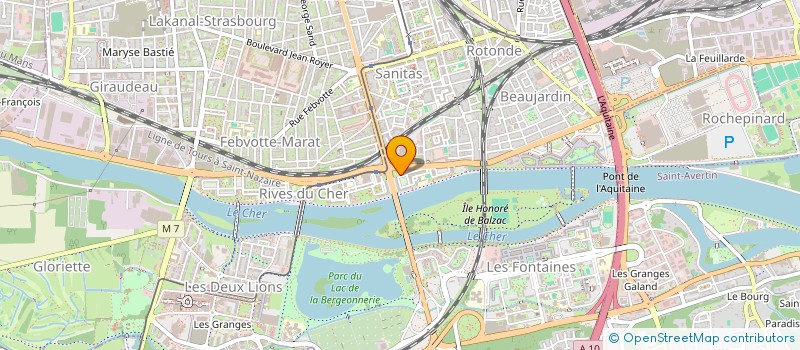 localisation de l'entreprise MADAME AMANDINE DE OLIVEIRA  TOURS