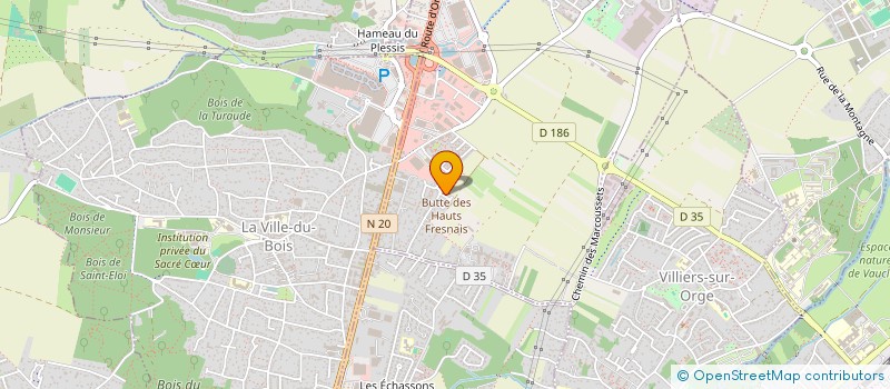 localisation de l'entreprise MADAME AMANDINE DE POYEN BELLISLE  BALLAINVILLIERS