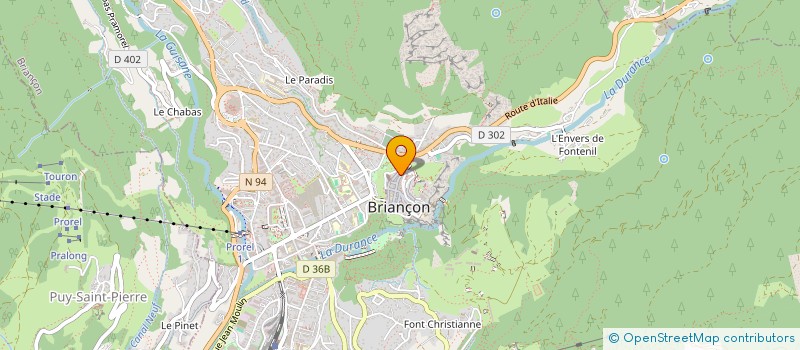 localisation de l'entreprise MADAME AMANDINE DEAL  BRIANCON