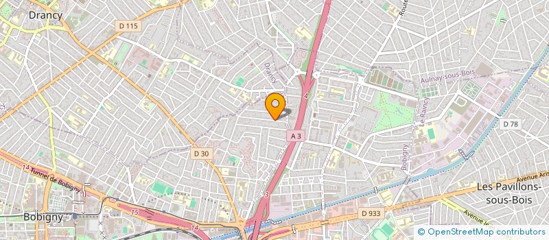localisation de l'entreprise MADAME AMANDINE DEBONNE à BOBIGNY