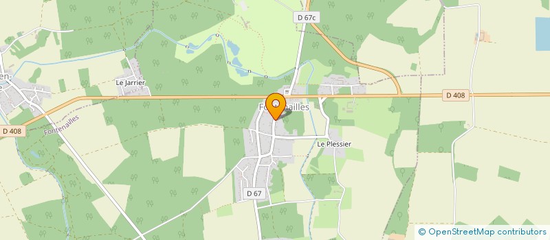 localisation de l'entreprise MADAME AMANDINE DECHAMPS  NANGIS