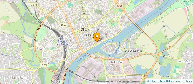 localisation de l'entreprise MADAME AMANDINE DECROCQ à CHALON SUR SAONE