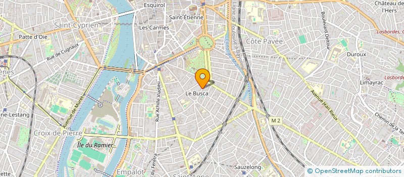 localisation de l'entreprise MADAME AMANDINE DELGA  TOULOUSE