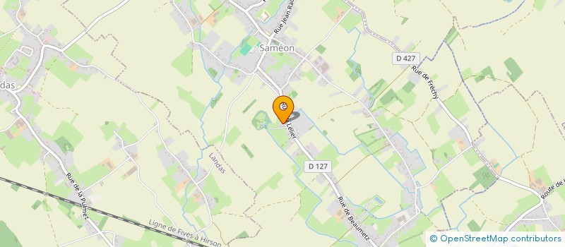 localisation de l'entreprise MADAME AMANDINE DELHAYE  SAMEON