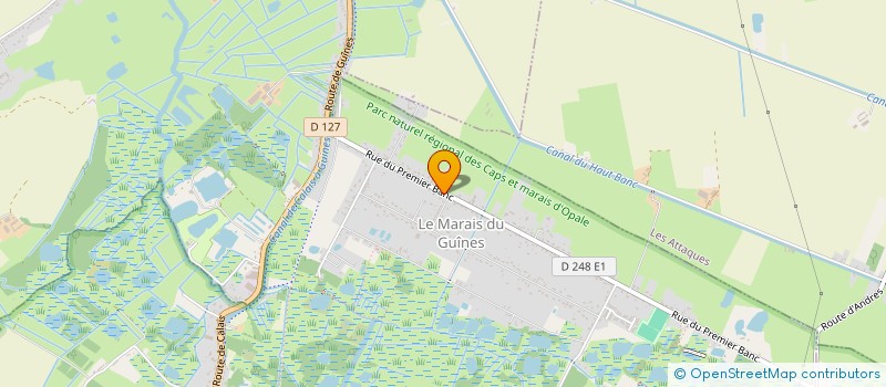 localisation de l'entreprise MADAME AMANDINE DELOISON  GUINES