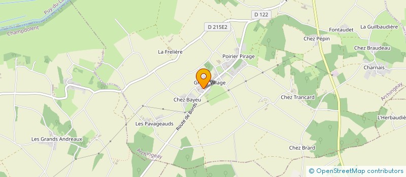 localisation de l'entreprise MADAME AMANDINE DENIEL  LA DEVISE