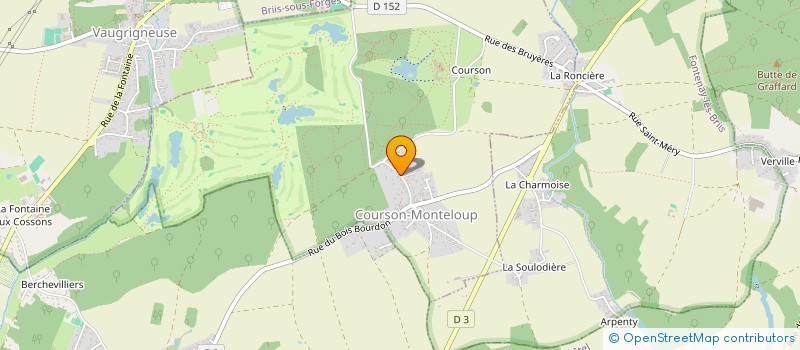 localisation de l'entreprise MADAME AMANDINE DESBOIS  COURSON-MONTELOUP