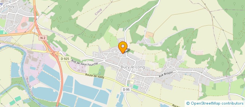 localisation de l'entreprise MADAME AMANDINE DEVESA  BUCY-LE-LONG