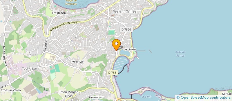 localisation de l'entreprise MADAME AMANDINE DIDELOT  PERROS-GUIREC