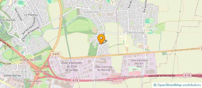 localisation de l'entreprise MADAME AMANDINE DIEULAFAIT  VERSON