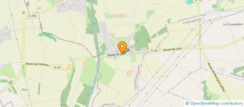 localisation de l'entreprise MADAME AMANDINE DITTRICH  CHAVANOZ