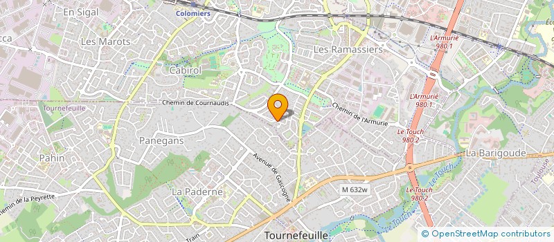 localisation de l'entreprise MADAME AMANDINE DONON à COLOMIERS