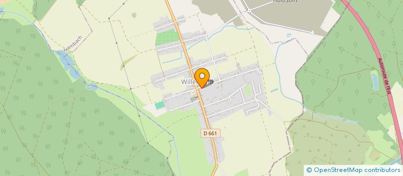 localisation de l'entreprise MADAME AMANDINE DORIN  WILLERWALD