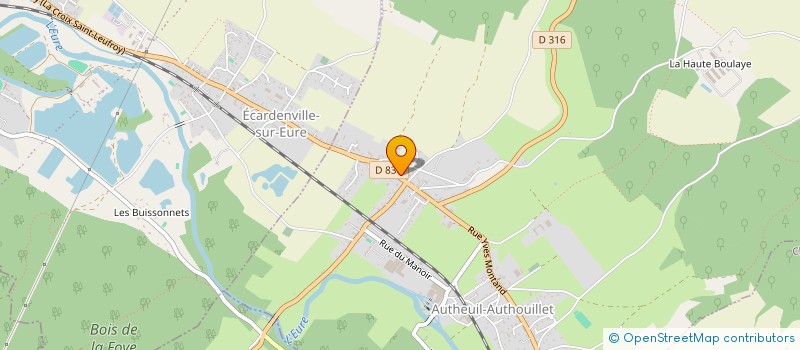 localisation de l'entreprise MADAME AMANDINE DOYEN à AUTHEUIL-AUTHOUILLET