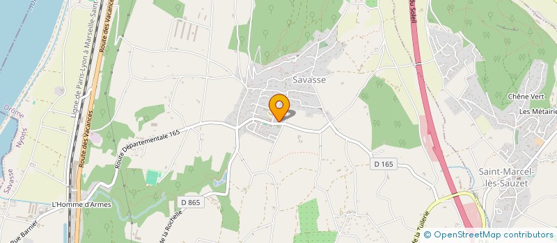 localisation de l'entreprise MADAME AMANDINE DRAY  SAVASSE