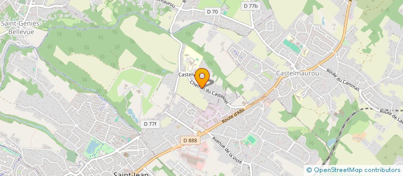 localisation de l'entreprise MADAME AMANDINE DUBIN  CASTELMAUROU