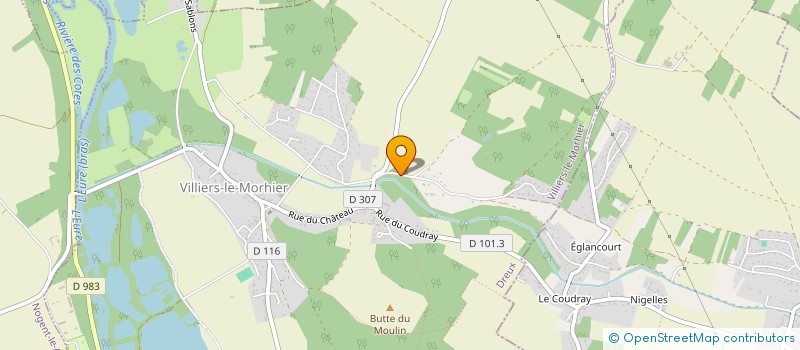 localisation de l'entreprise MADAME AMANDINE DUBOIS à VILLIERS-LE-MORHIER
