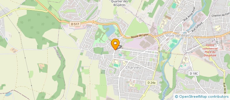 localisation de l'entreprise MADAME AMANDINE DUBOIS à PONT-DE-CHERUY