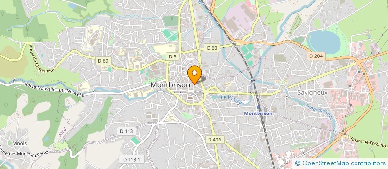 localisation de l'entreprise MADAME AMANDINE DUMONT  ROANNE