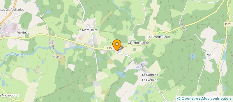 localisation de l'entreprise MADAME AMANDINE DUPEYROUX à PAGEAS