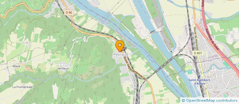 localisation de l'entreprise MADAME AMANDINE DUPIN  PEYRAUD