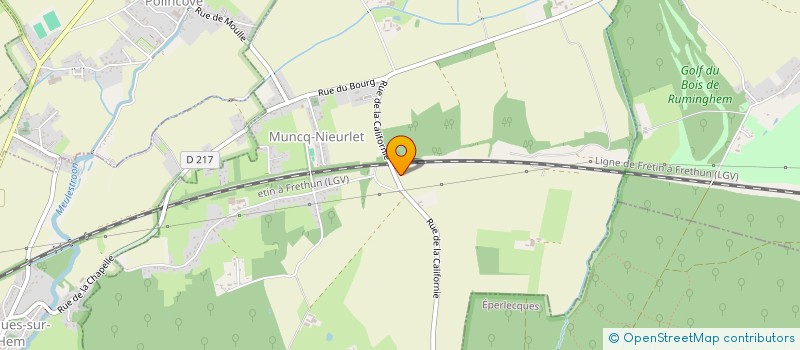 localisation de l'entreprise MADAME AMANDINE DUPRE  HARDIFORT