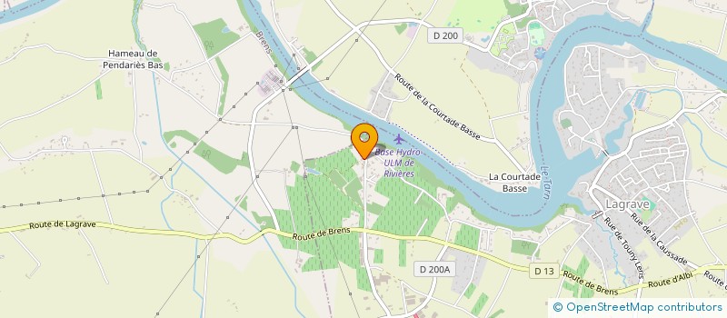 localisation de l'entreprise MADAME AMANDINE DUPUY  LAGRAVE