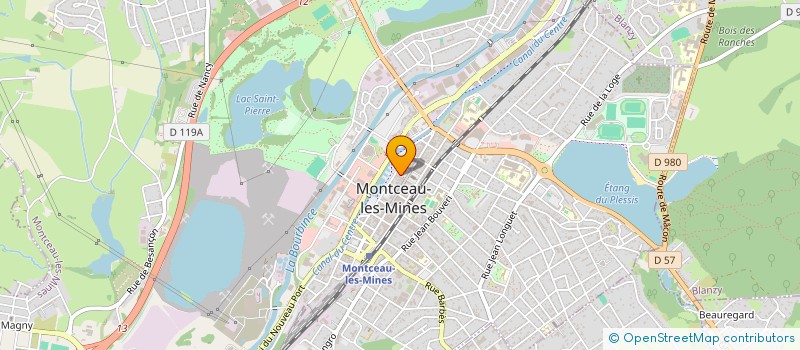 localisation de l'entreprise MADAME AMANDINE DUTREMBLE à MONTCEAU-LES-MINES